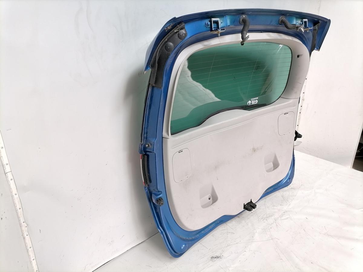 Renault Scenic 3 original Heckklappe mit Heckscheibe kurzer Radstand TERNA Blue Extrem Bj.2009
